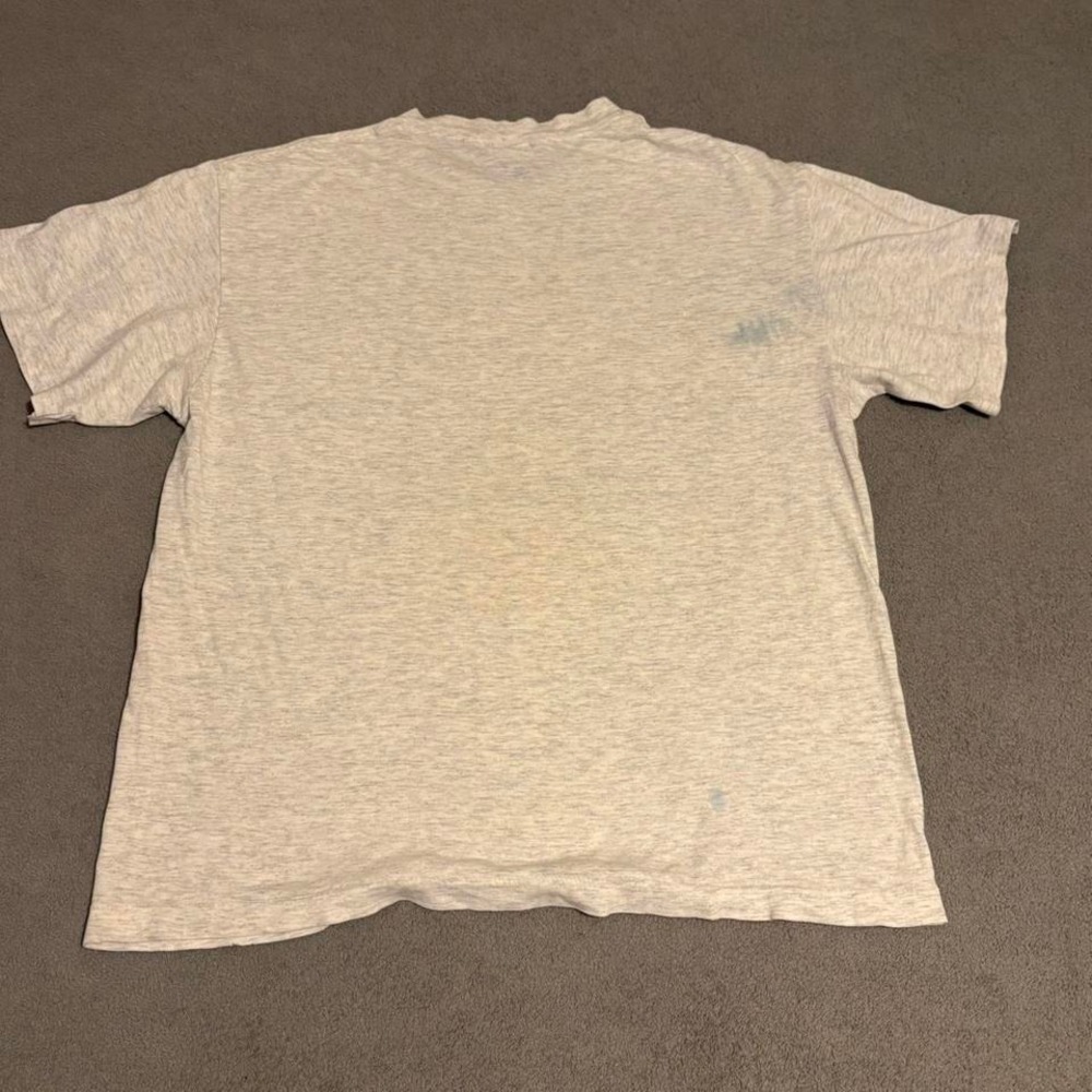 80s Nature Single Stitch T shirt in fair condition with some staining - Picture 5 of 5